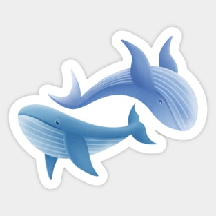 Whales Sticker